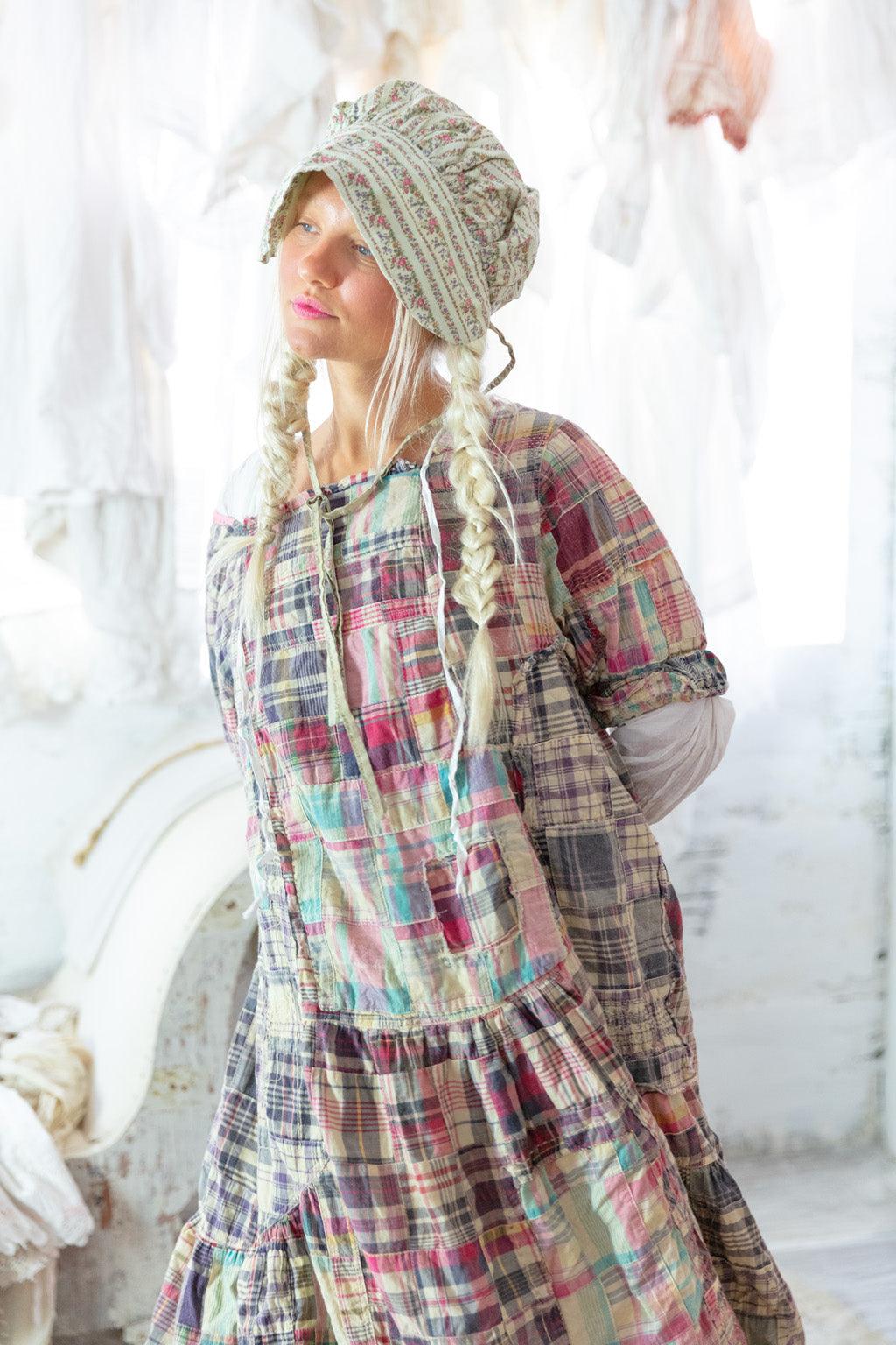 Patchwork Helenia Dress - Magnolia Pearl Clothing