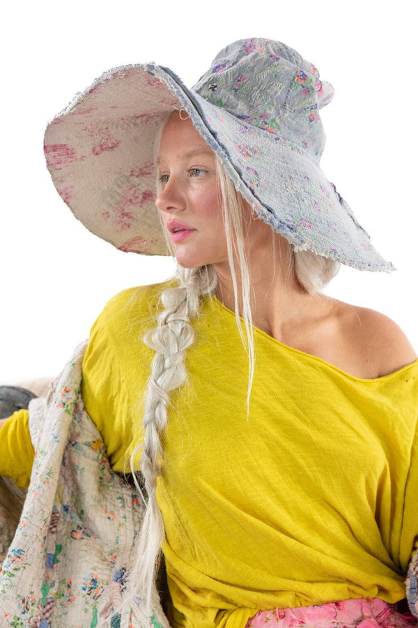 Floral and Jacquard Neema Hat – Magnolia Pearl Clothing display picture 1