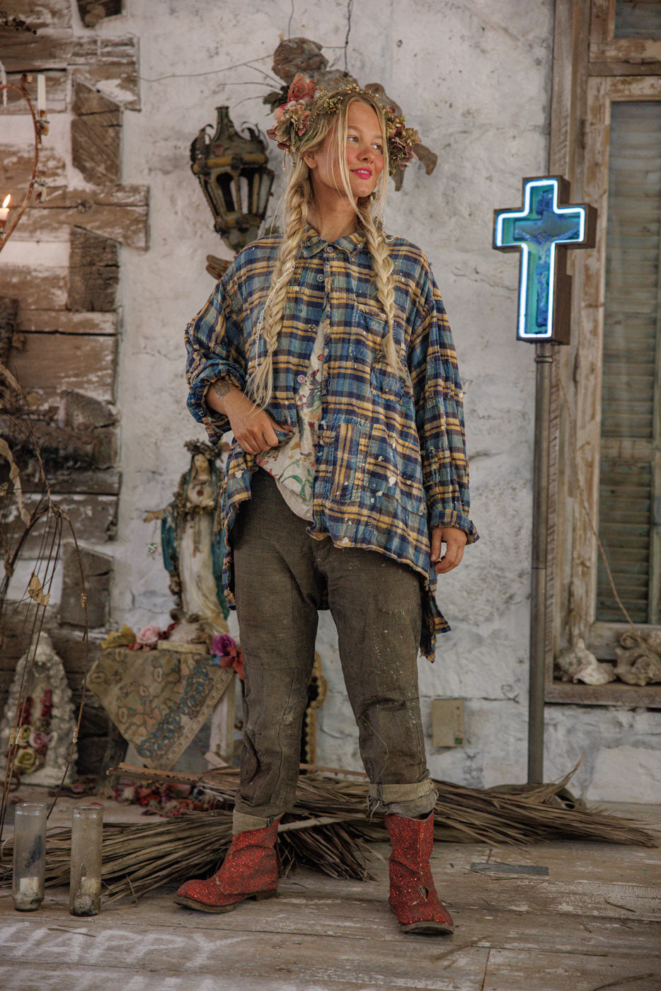 magnolia pearl パッチワーク オーバーオール リル・フレンズ パッチワーク オーバーオール – Magnolia Pearl