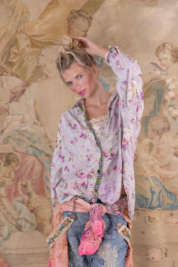 Printed Boyfriend Shirt Magnolia Pearl Clothing printed-boyfriend-shirt-magnolia-pearl-clothing