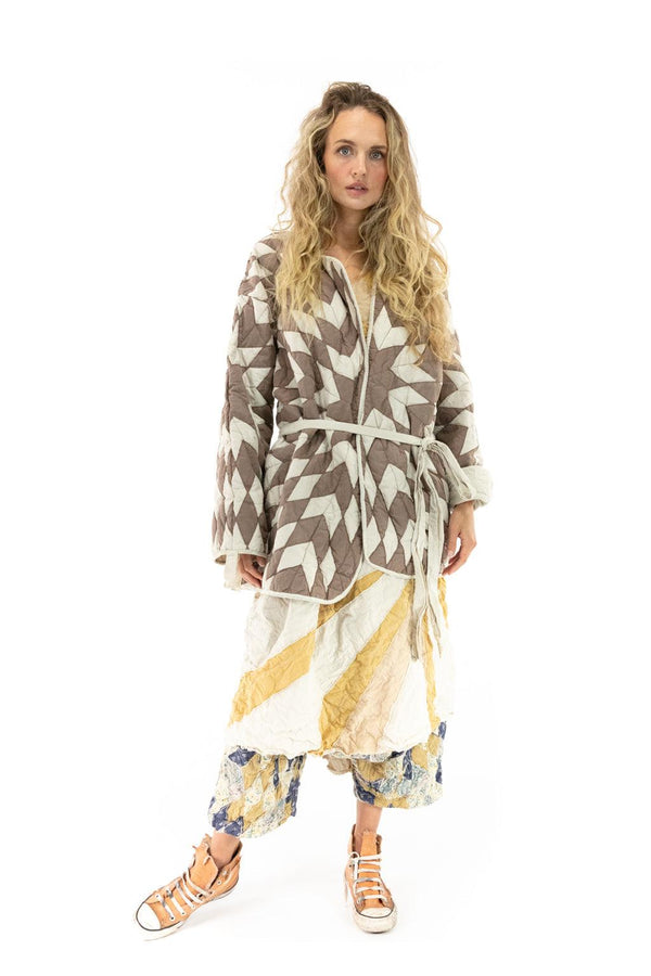 ジャケット・アウター eaphi leaf pattern 2way quilting coat eaphi leaf pattern 2way quilting coat ジャケット・アウター