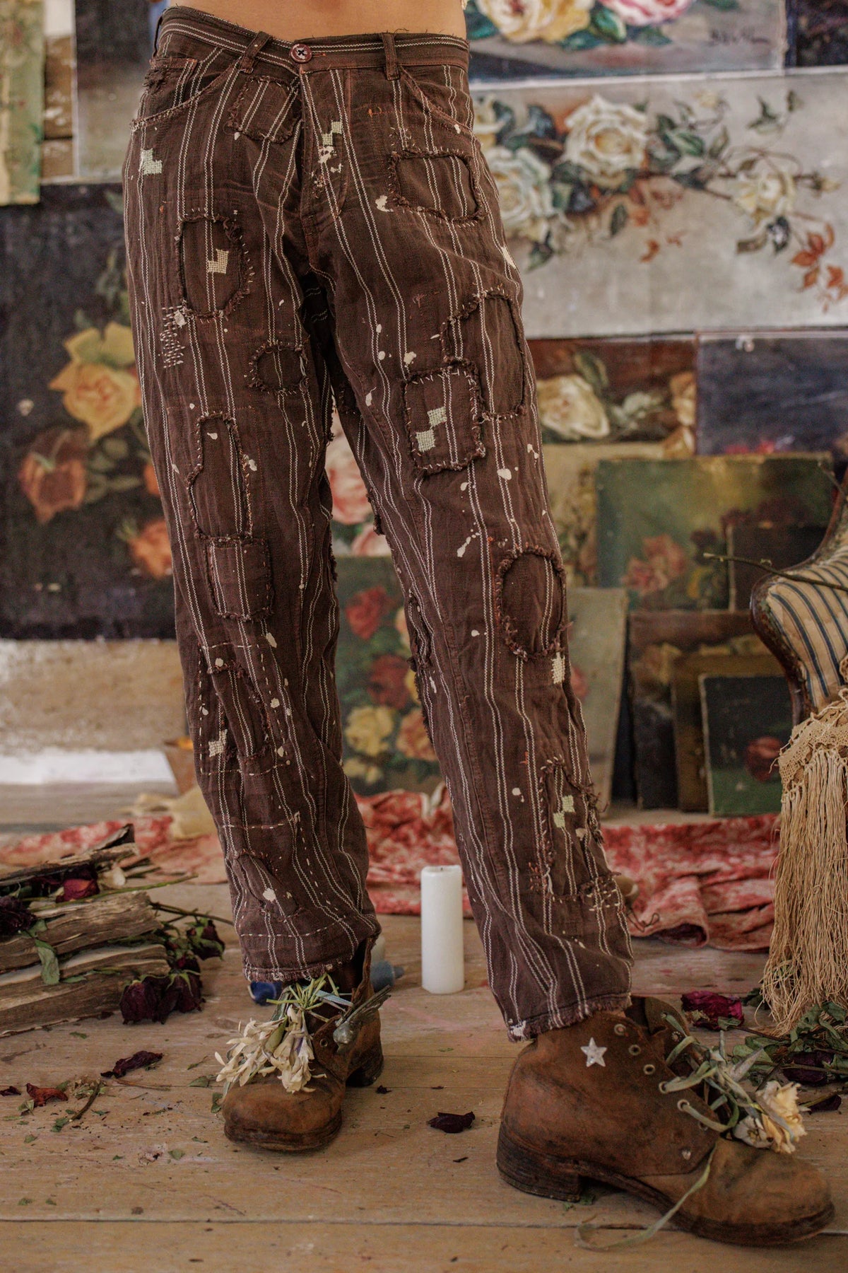 Yarn-Dyed Miner Pants