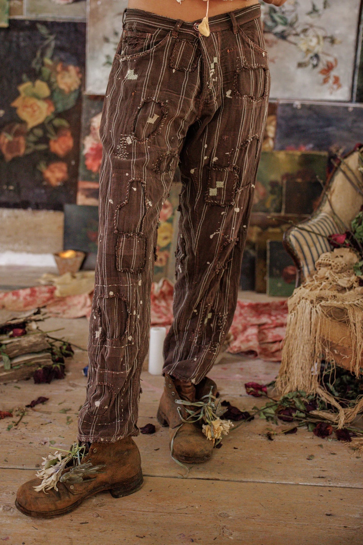 Yarn-Dyed Miner Pants
