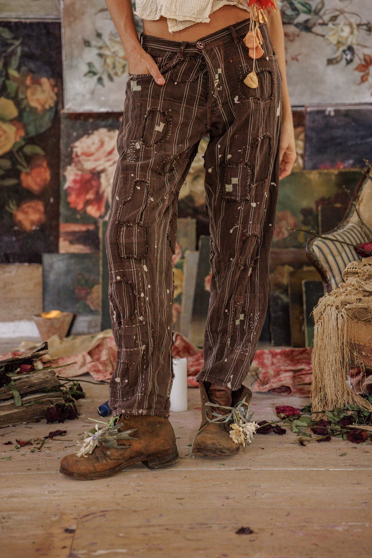 Yarn-Dyed Miner Pants