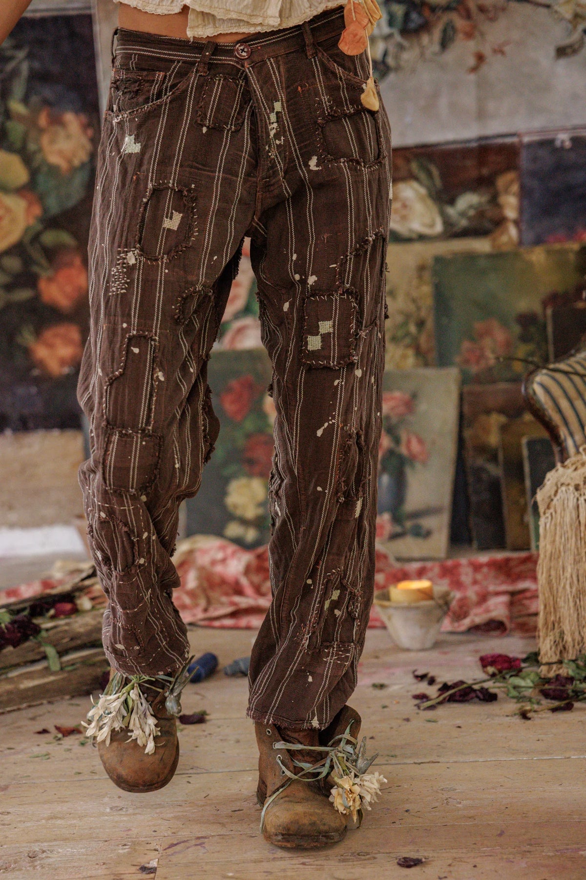 Yarn-Dyed Miner Pants