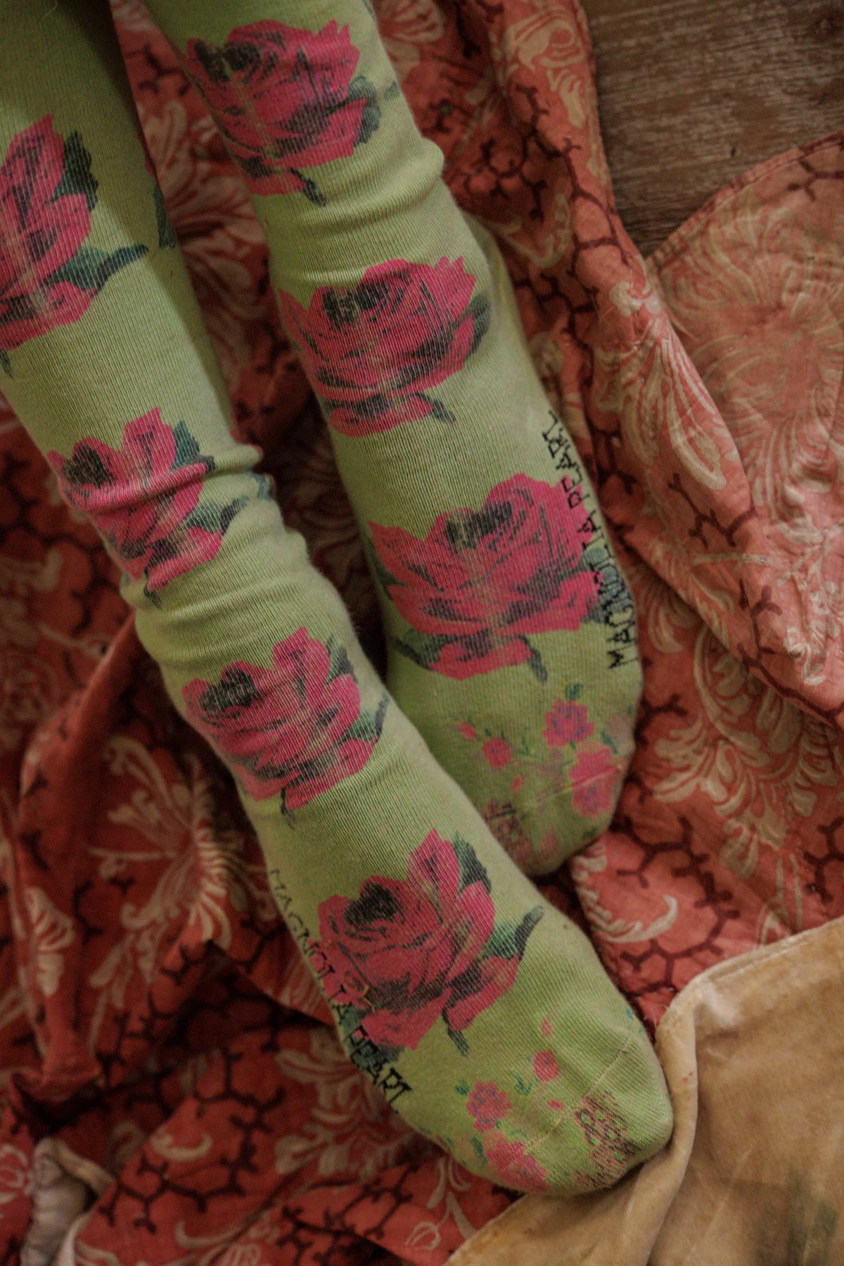 Lebendige Rose OTK Socken Sorbet Rose 