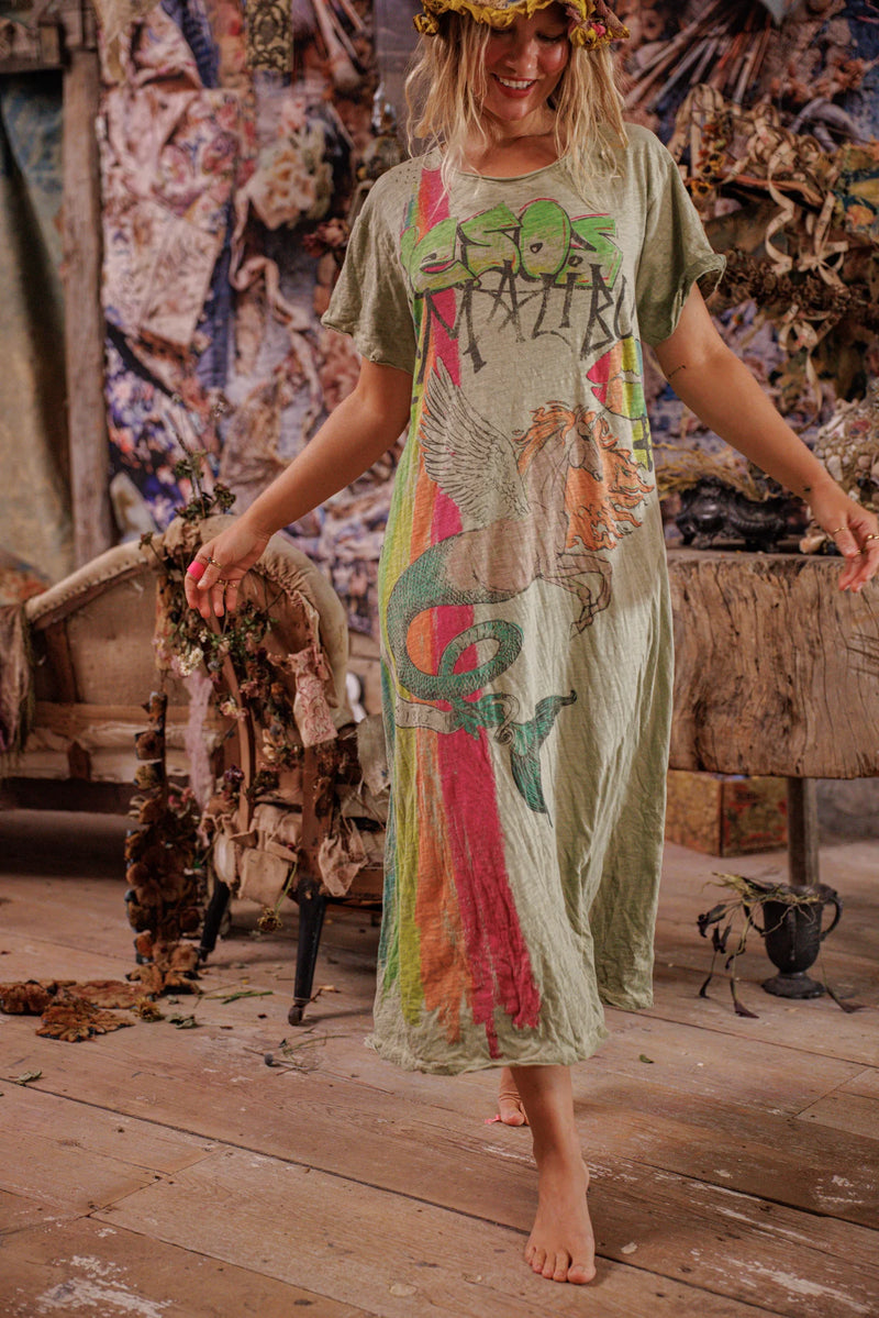 Besos Malibu Tee Kleid Kaktus  - Image 5