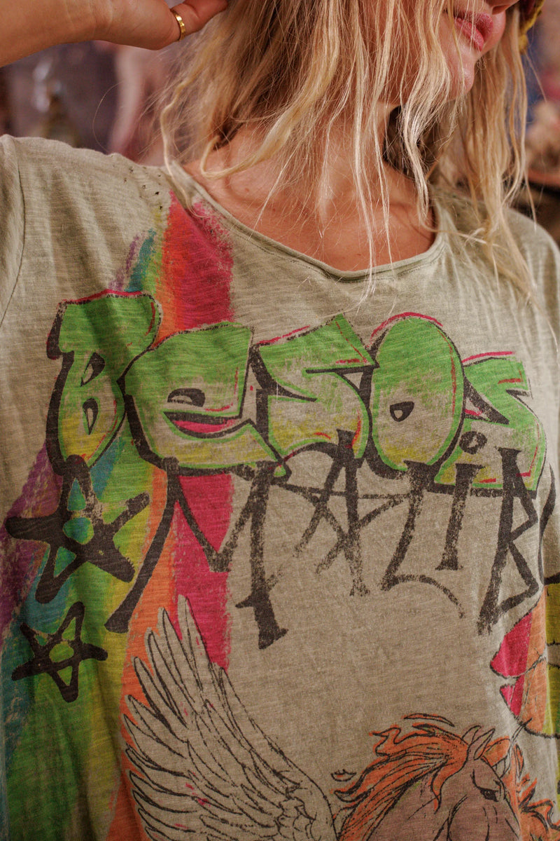 Besos Malibu Tee Kleid Kaktus  - Image 6