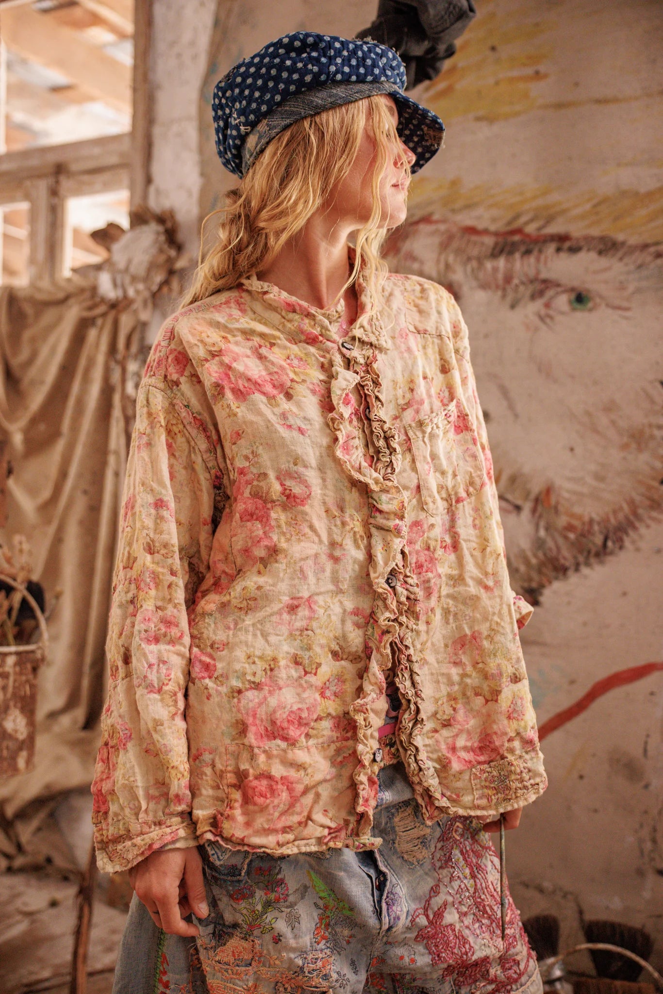 Floral Adison Workshirt