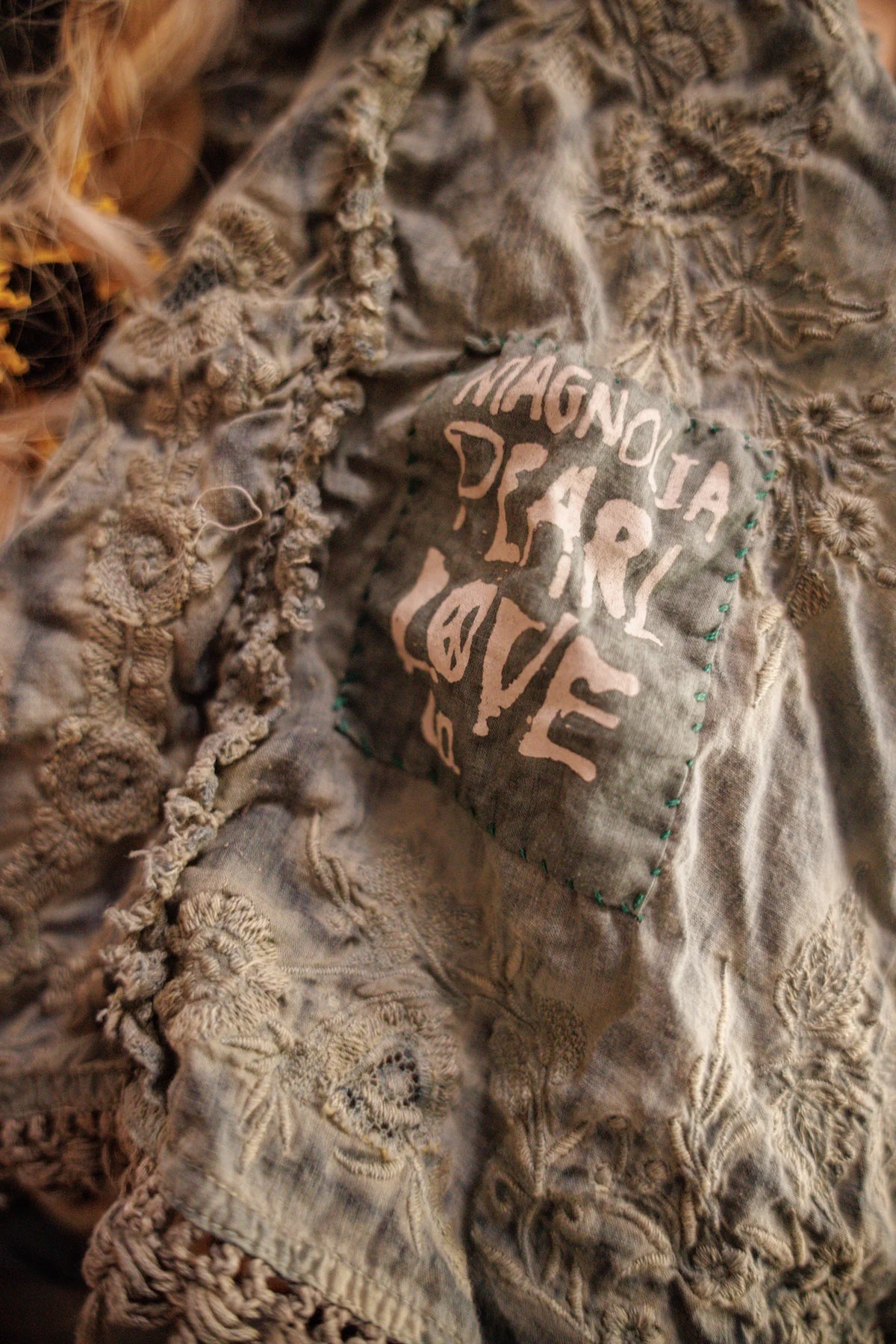 Embroidered Demri Tank
