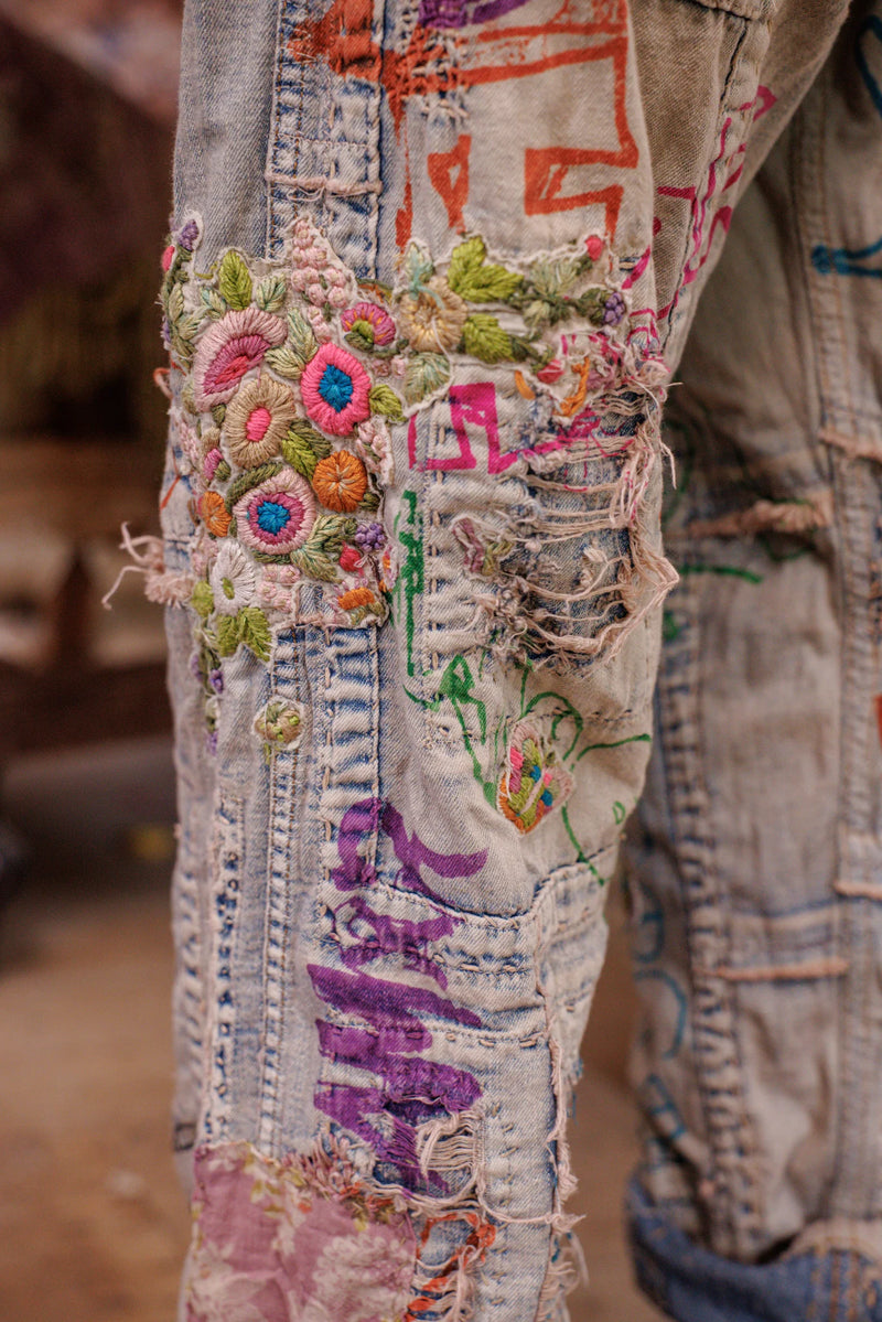 Amor Amor Miner Denims Verblasstes Indigo  - Image 3