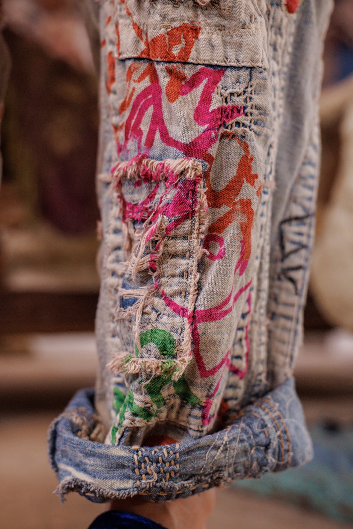 Amor Amor Miner Denims Indigo Sbiadito 