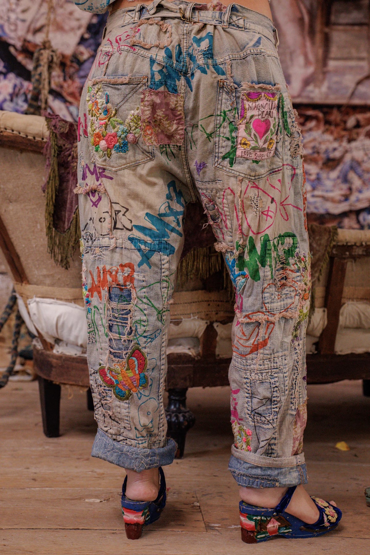 Amor Amor Miner Denims Indigo Sbiadito 