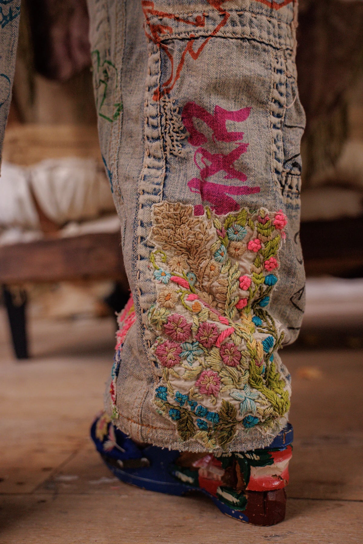 Amor Amor Miner Denims Indigo Sbiadito 
