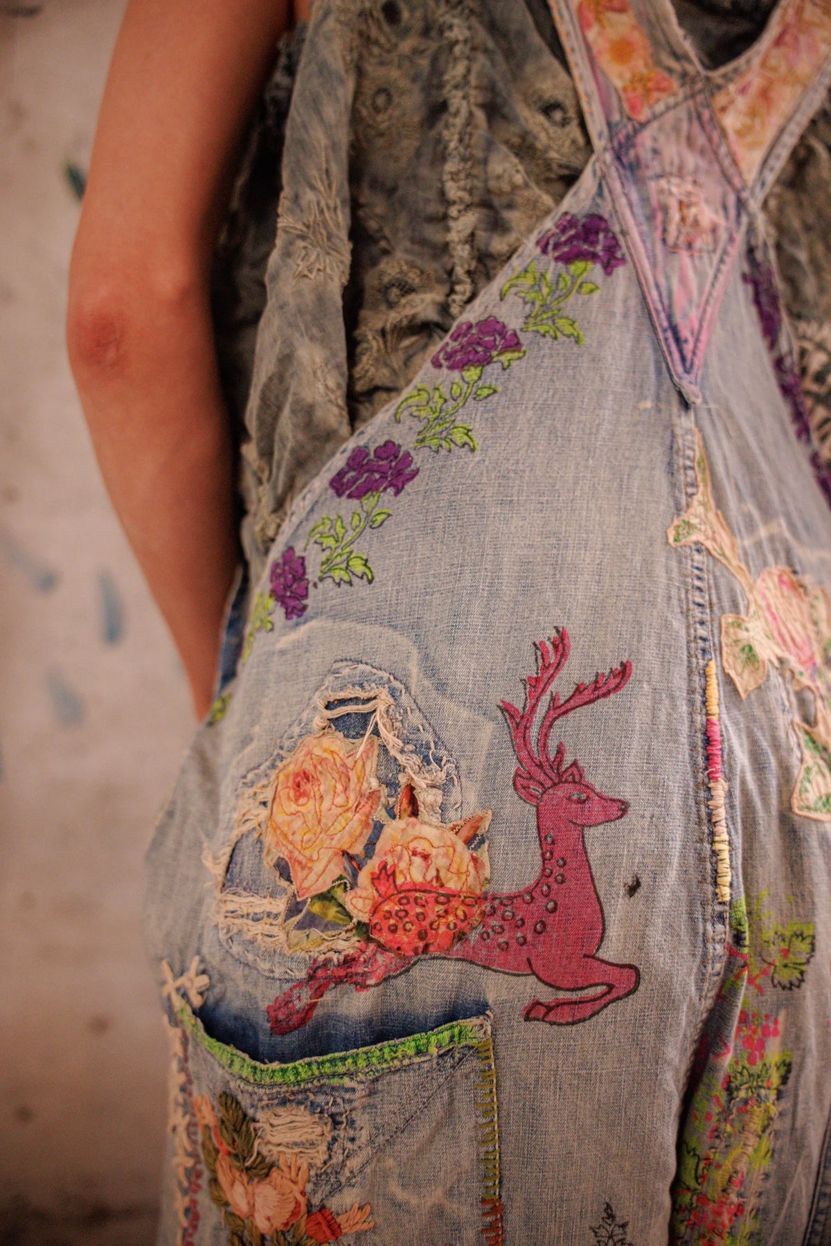 Benjamin Wide Leg Overalls