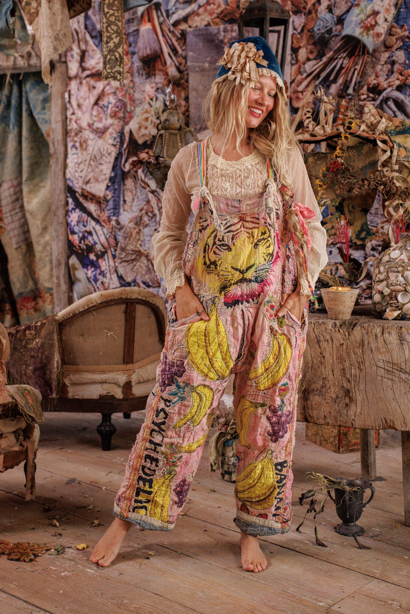 Psychedelische Tigerliebe Overalls Pfingstrose  - Image 2