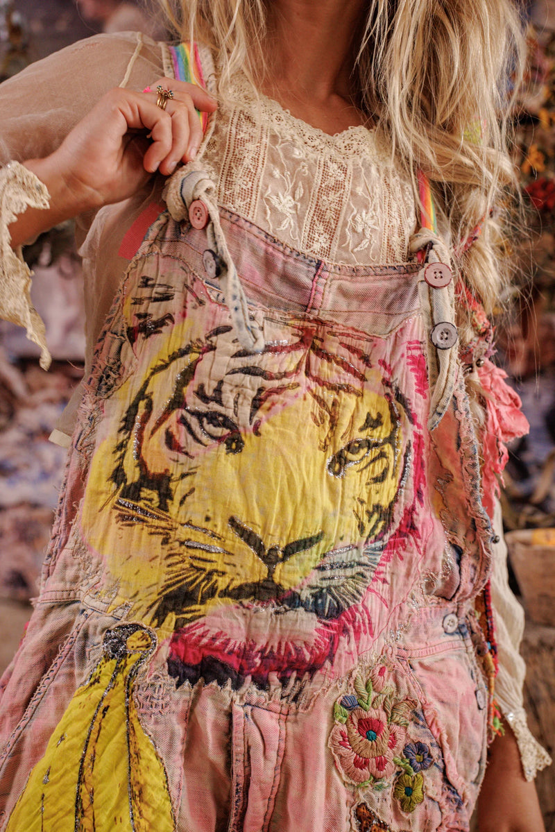 Psychedelische Tigerliebe Overalls Pfingstrose  - Image 5