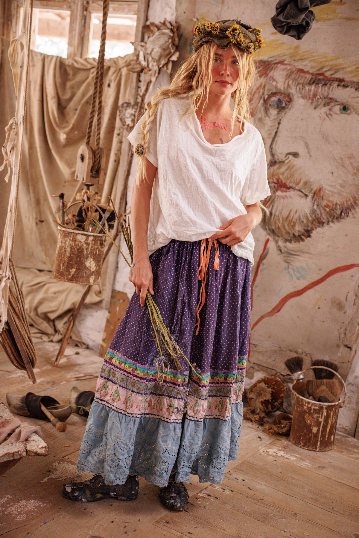 Piecewise Pissarro Skirt