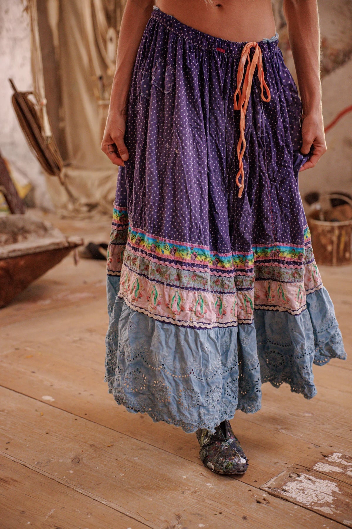Piecewise Pissarro Skirt