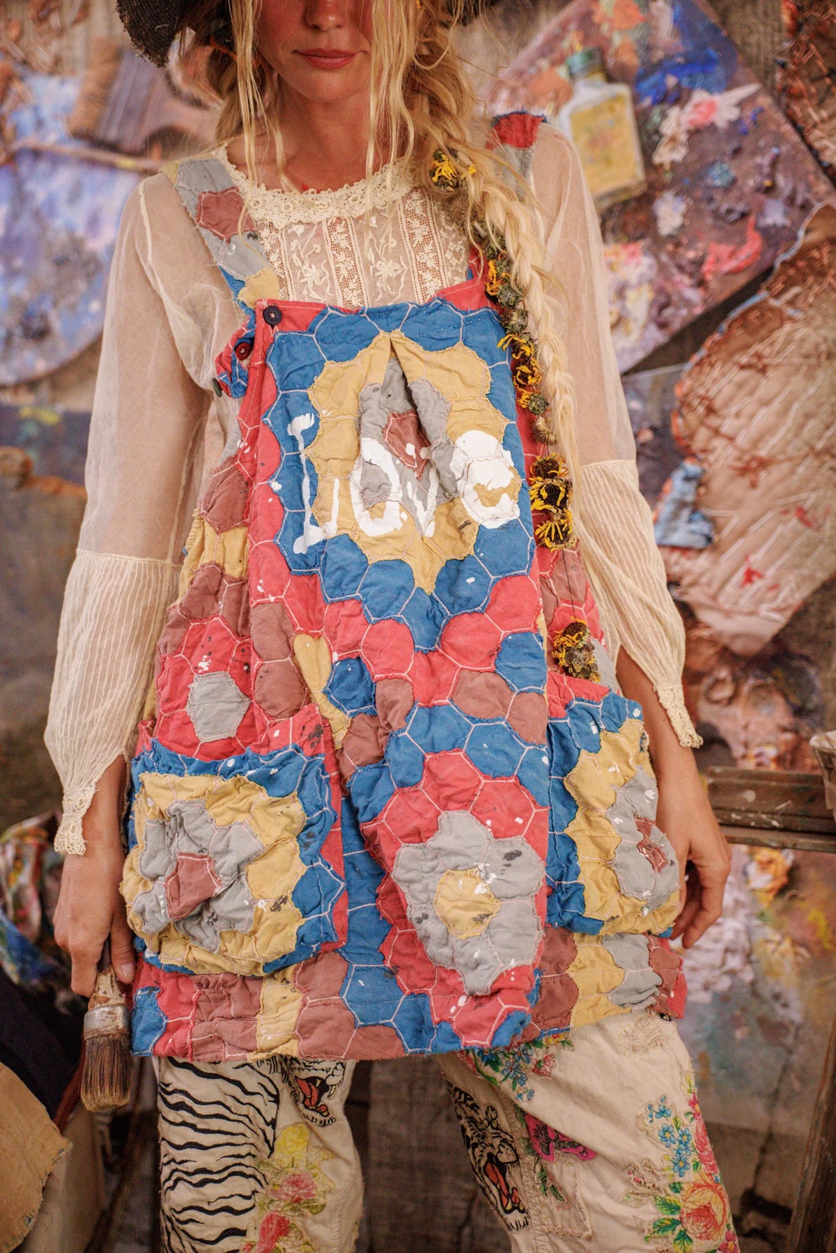 Love Quiltwork Elli Faye Apron