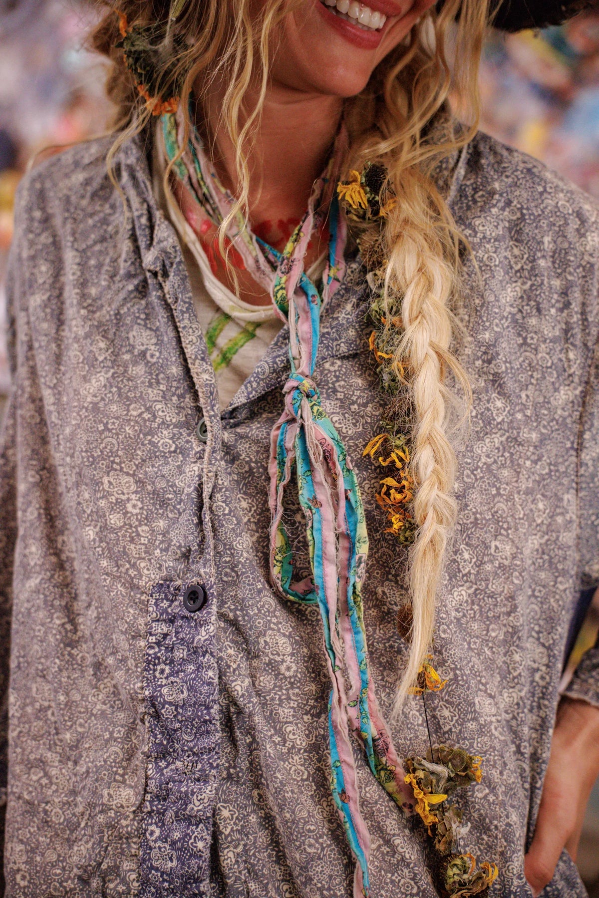 Kaya Flower Ribbon Accessoire
