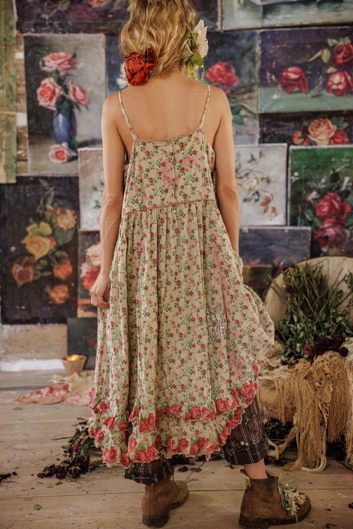 Rosalia Slip Kleid Oxalis 