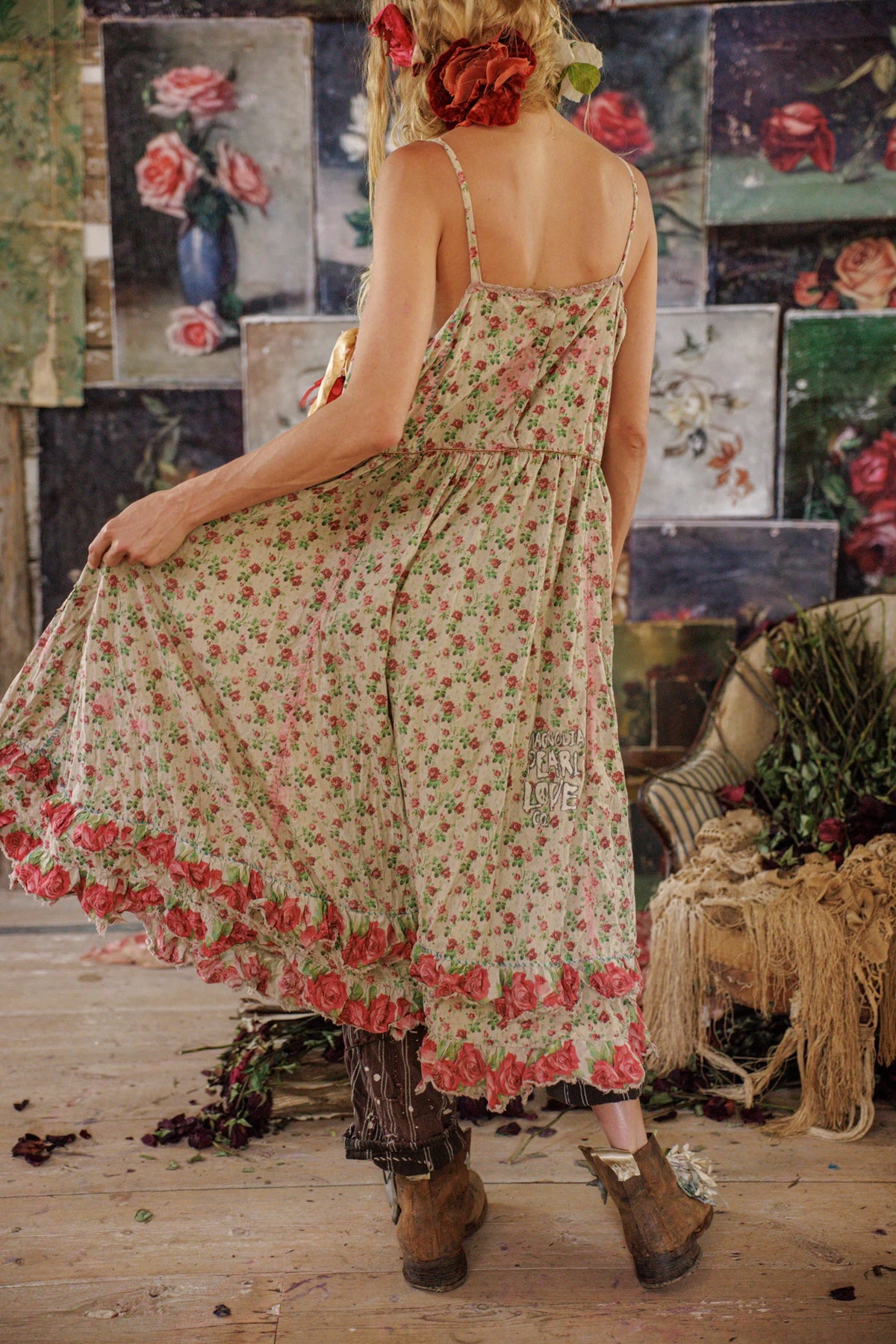 Rosalia Slip Kleid Oxalis 