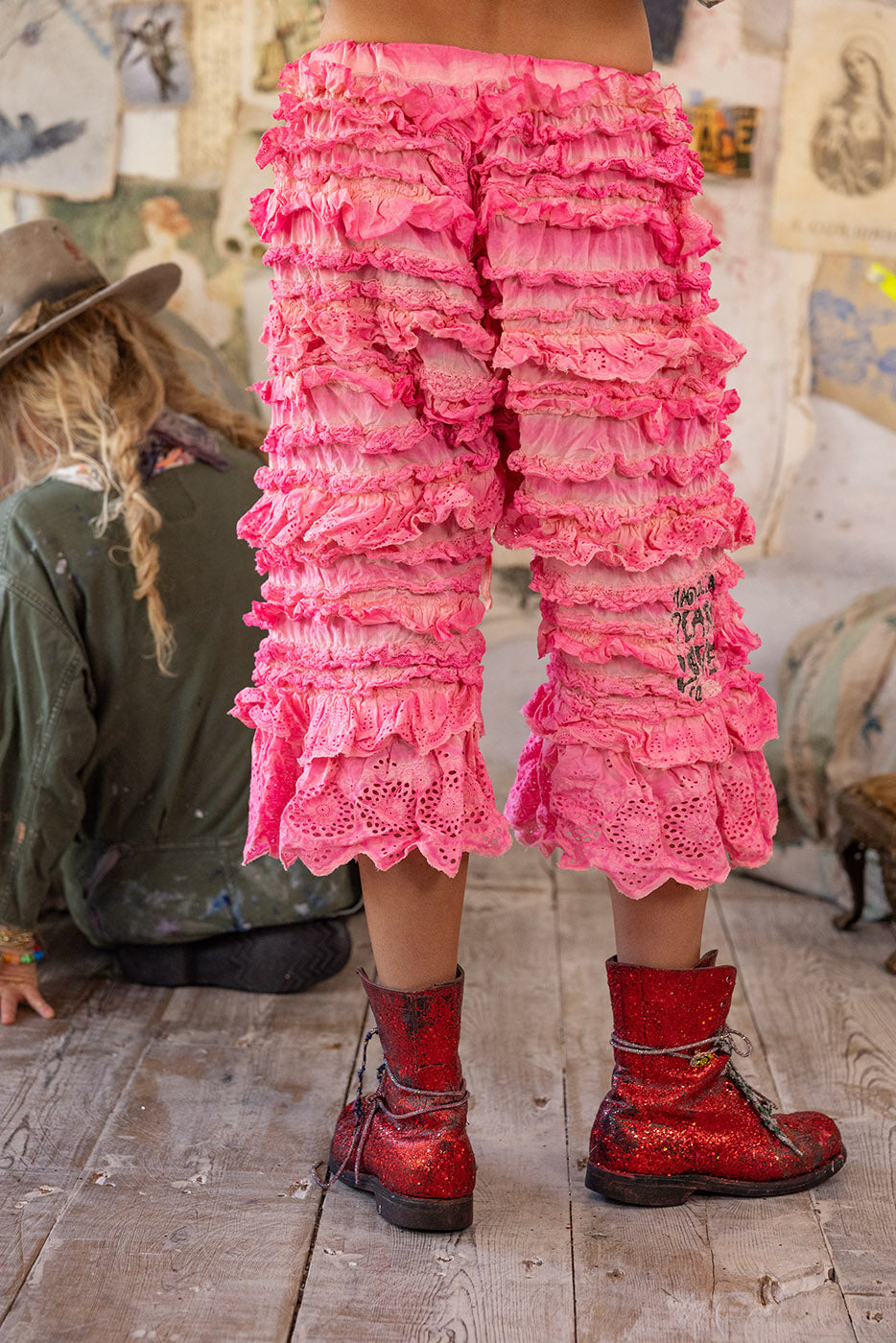 Eyelet Ruffle Duchess Bloomers Magnolia Pearl Clothing