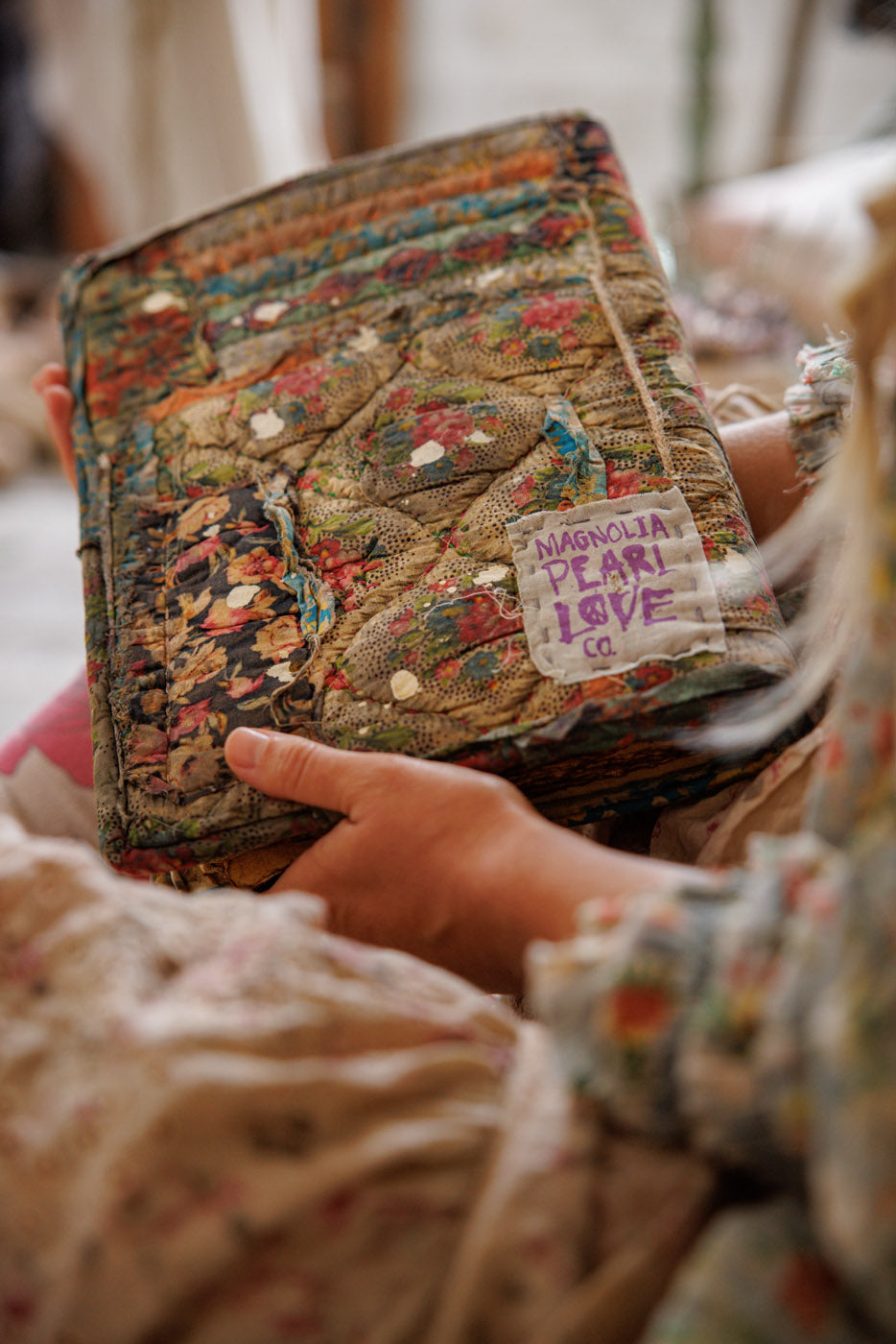 Patchwork Notebook Quilted Patchwork Notebook – Magnolia Pearl Clothing