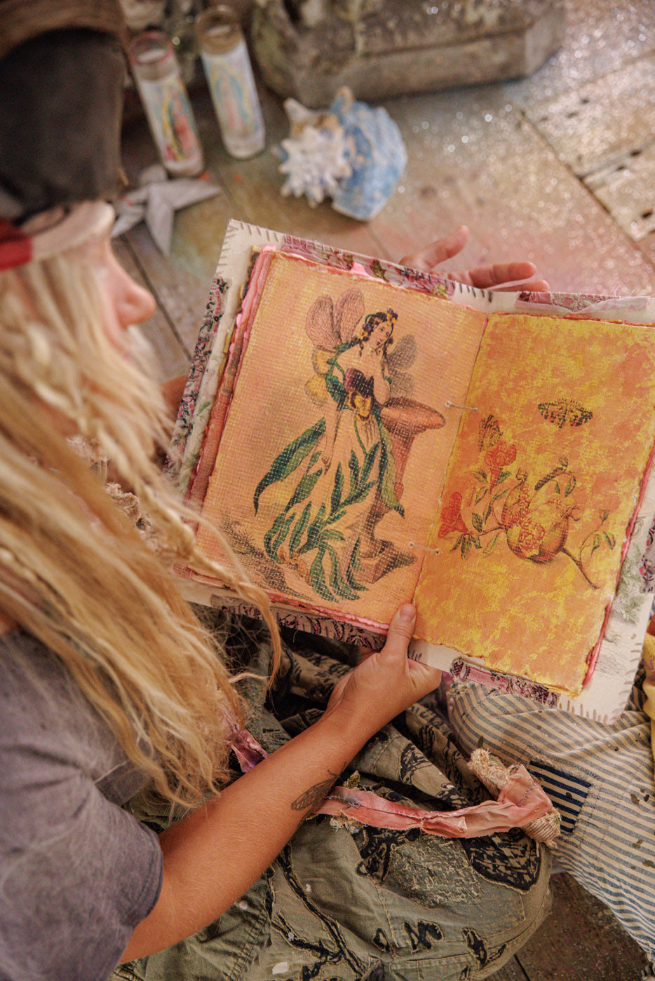 Poesie Sur Les Fleurs Notebook Magnolia Pearl Clothing