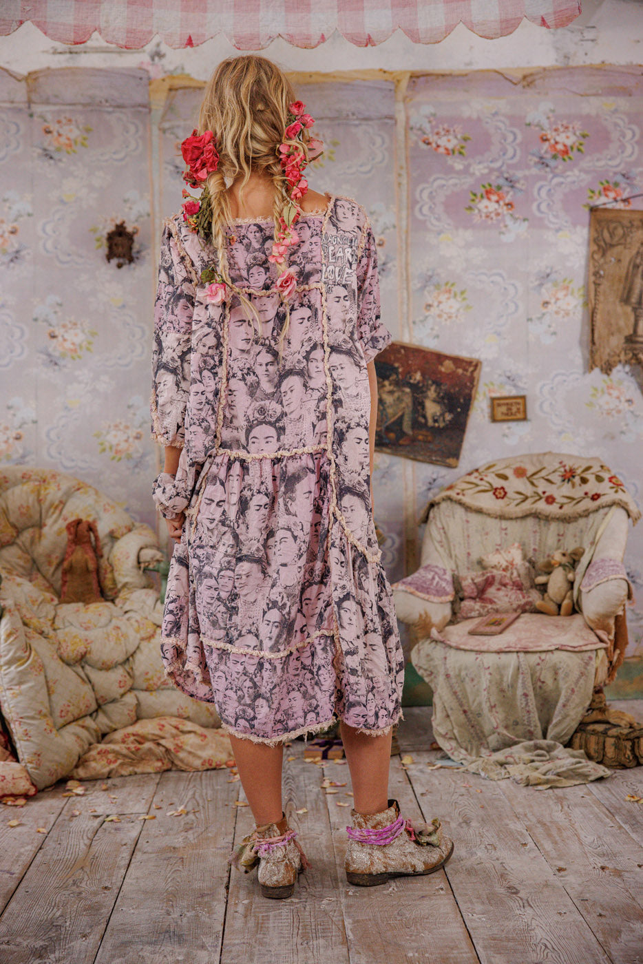 Mural Frida Helenia Dress – Magnolia Pearl Clothing