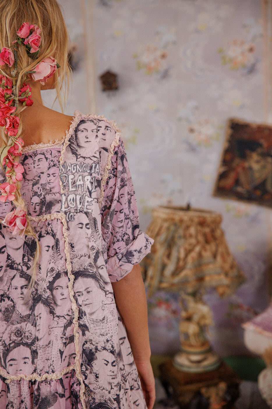 self print dress design SELF-PORTRAIT Belted floral-print organza mini shirt dress