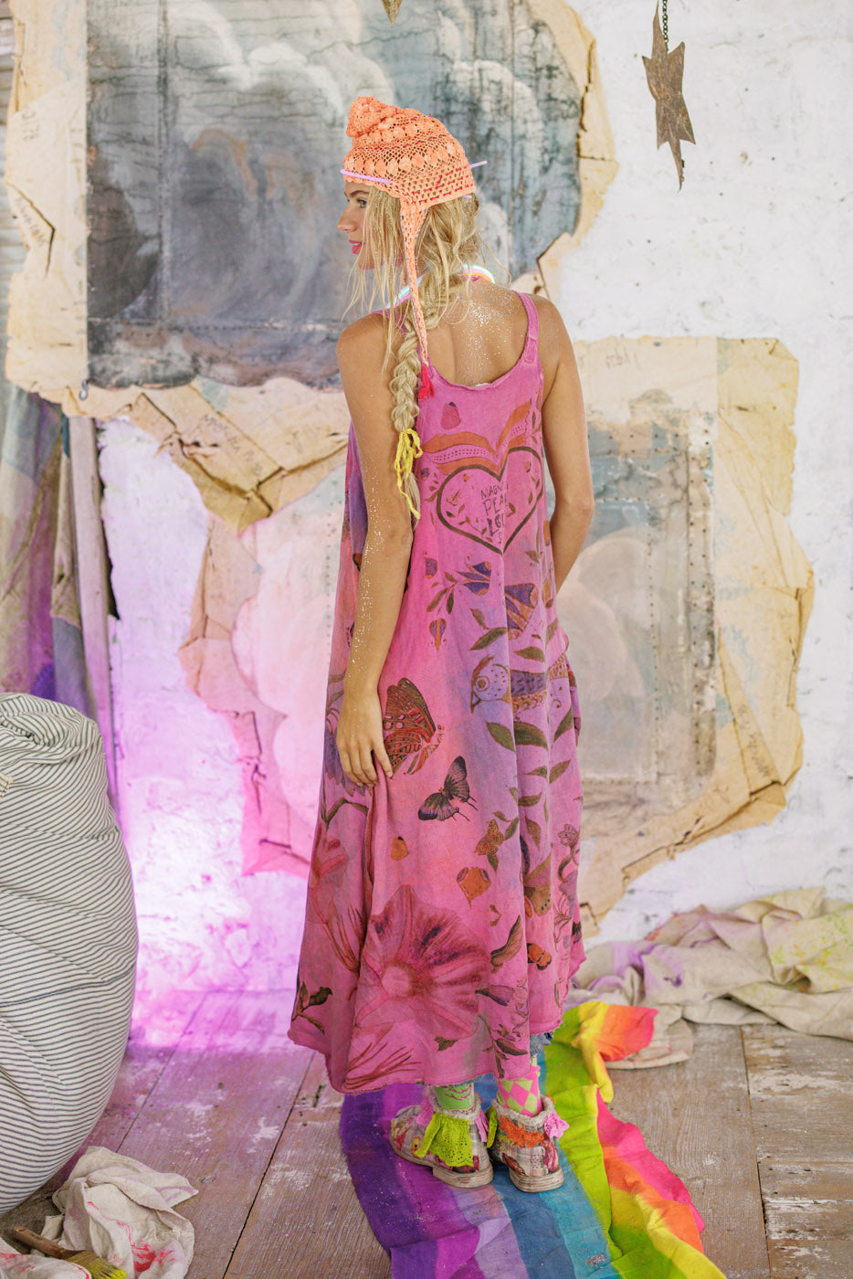Flor de La Pasión Lana Tank Dress