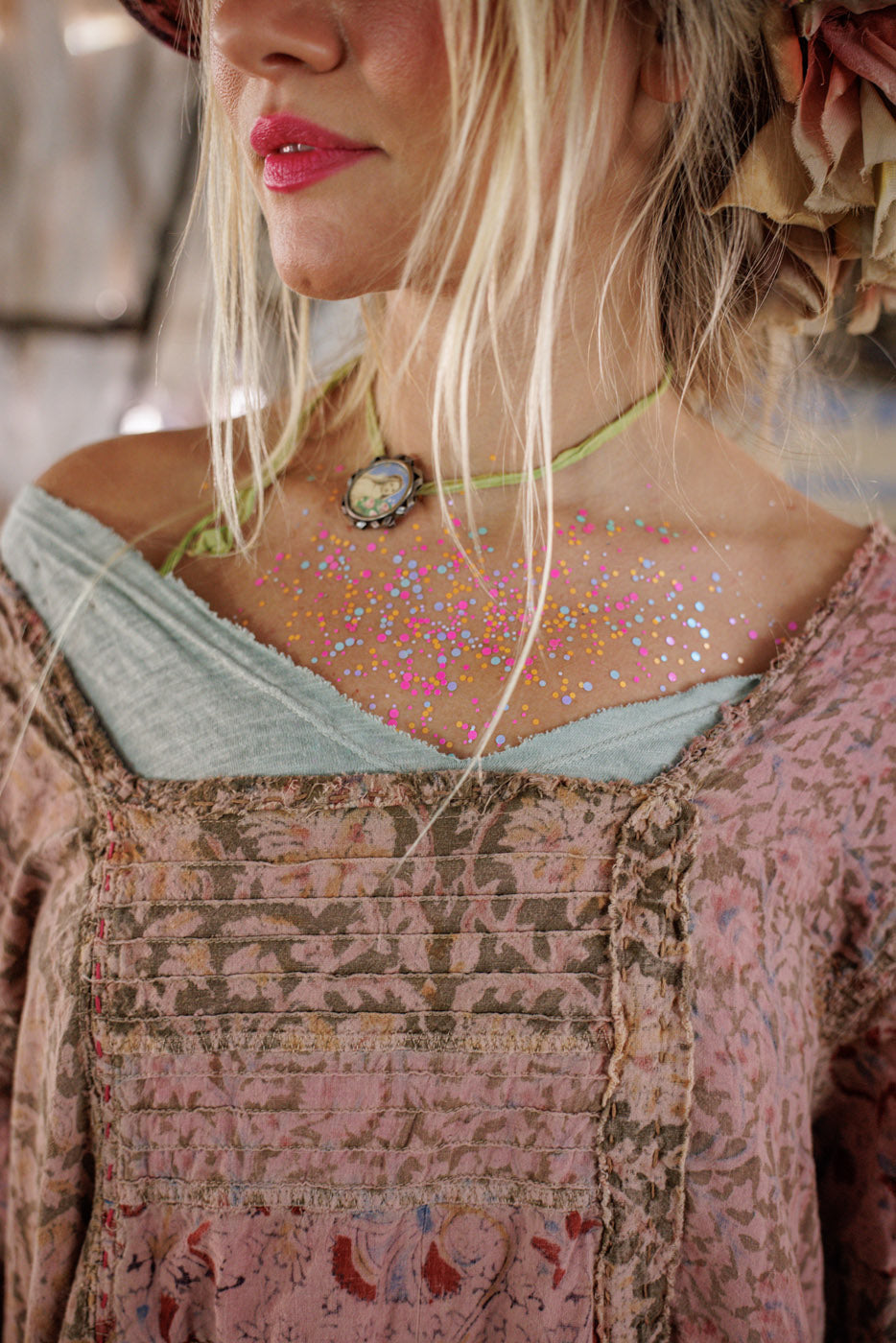 Рокля Kalamkari Helenia 