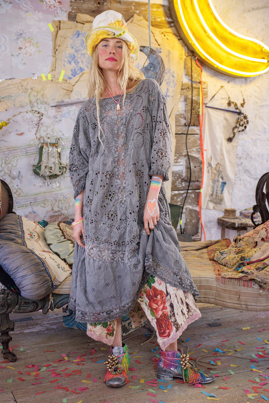 Eyelet Dulcie Dress – Magnolia Pearl Clothing