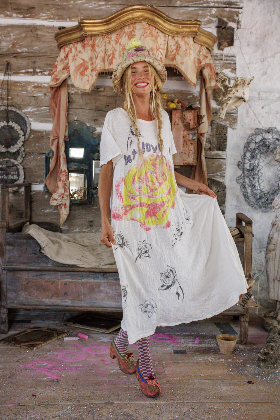 Let Love In Tee Dress