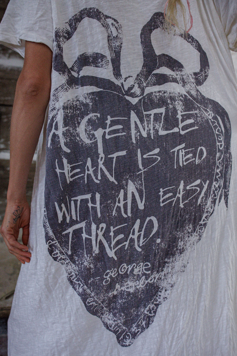 Let Love In Tee Dress