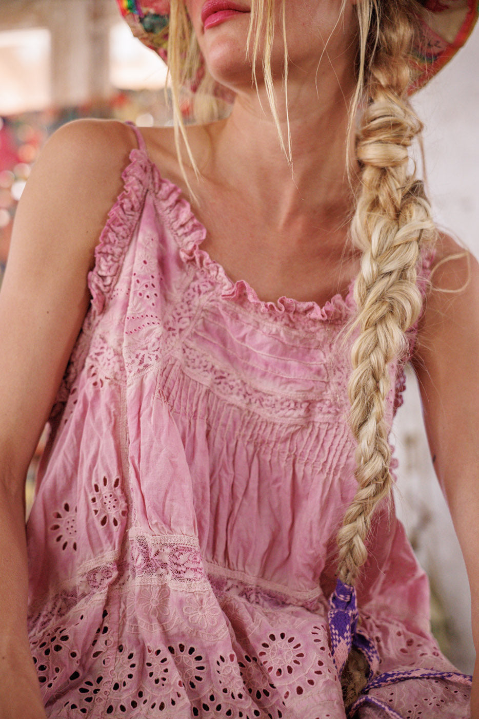 Eyelet Esti Cami Dress Magnolia Pearl Clothing