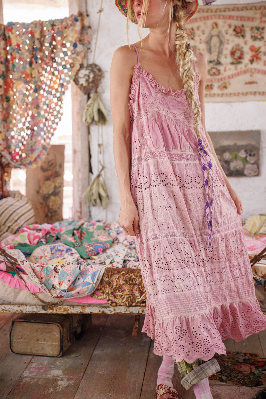 Eyelet Esti Cami Dress Magnolia Pearl Clothing