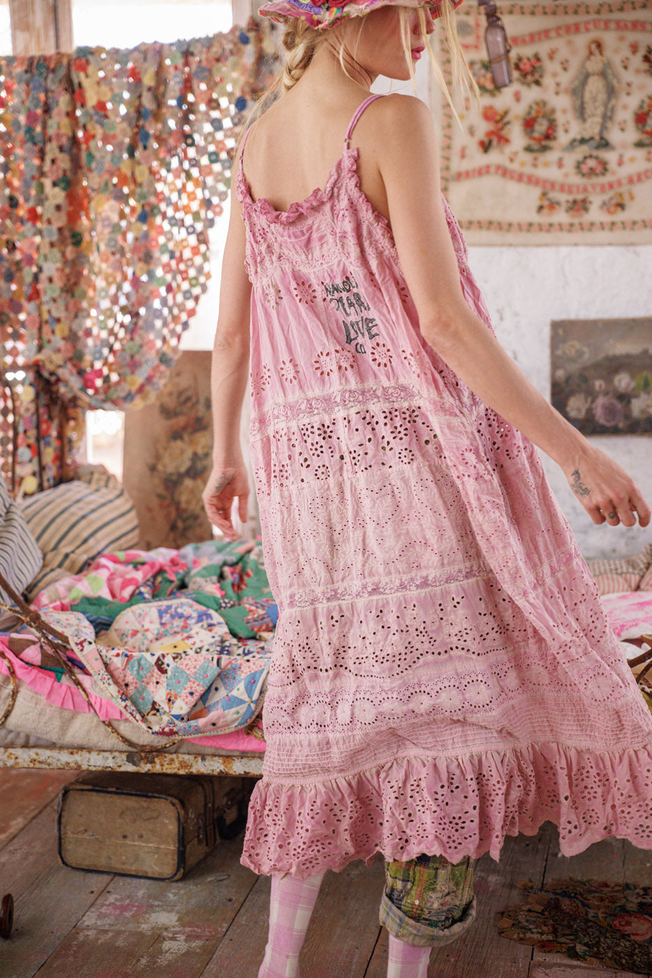 Eyelet Esti Cami Dress Magnolia Pearl Clothing