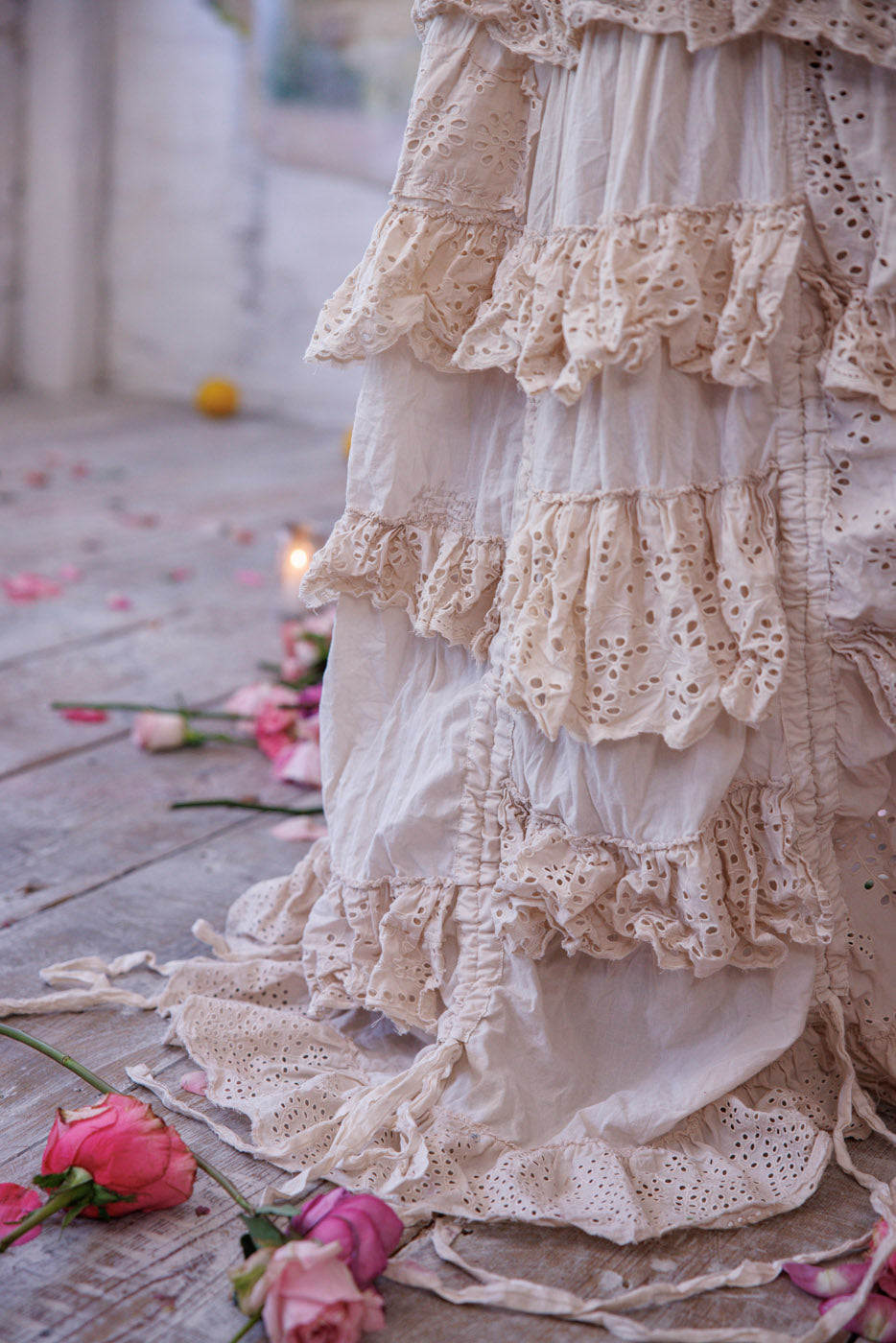 デラナアイレットキャミドレスムーンライト 