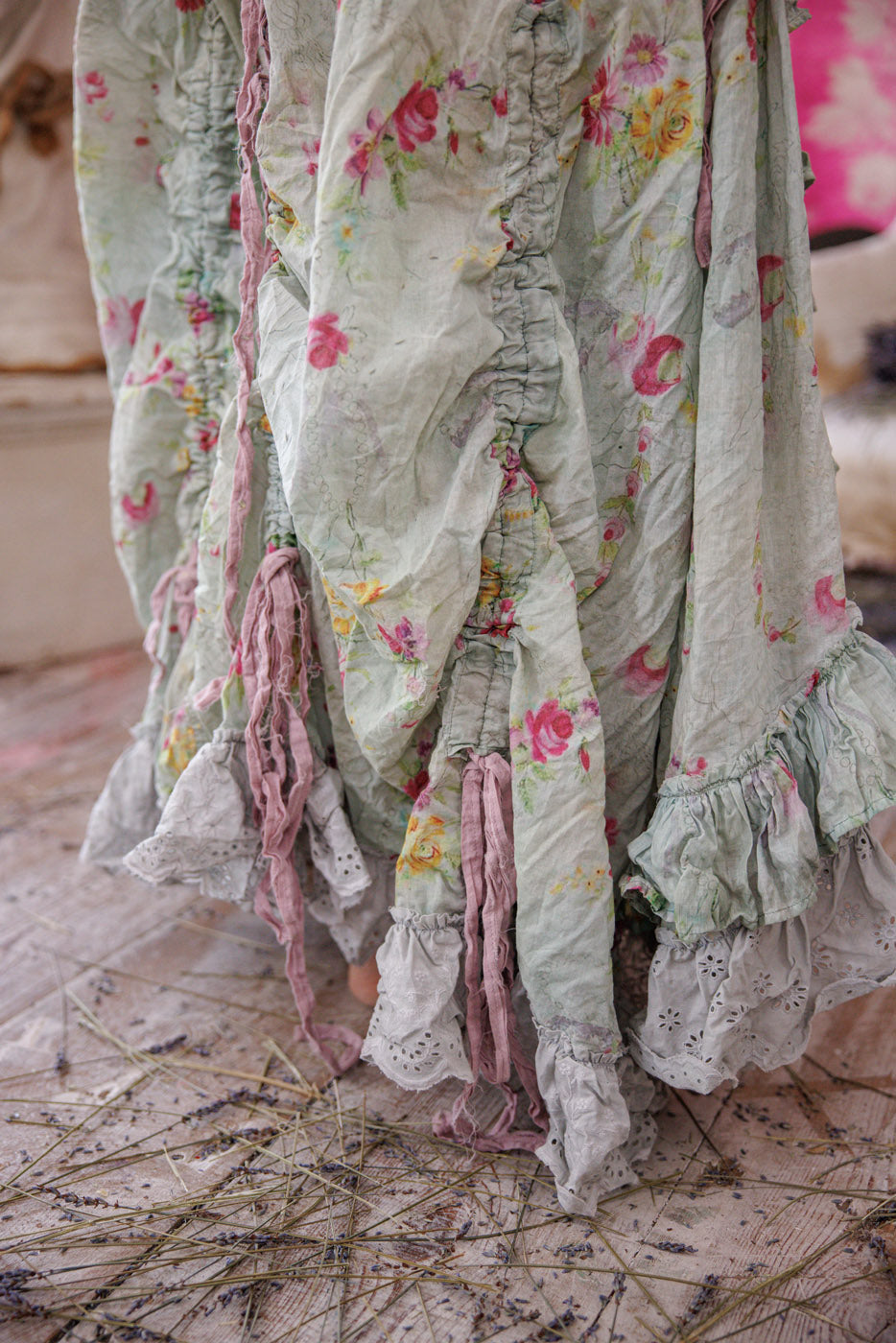 Amadeus Ruffle Gown Magnolia Pearl Clothing