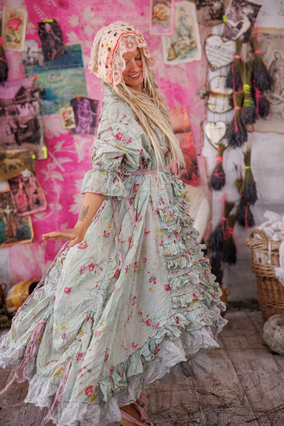 Amadeus Ruffle Gown – Magnolia Pearl Clothing