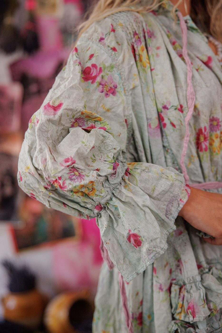 Amadeus Ruffle Gown Magnolia Pearl Clothing