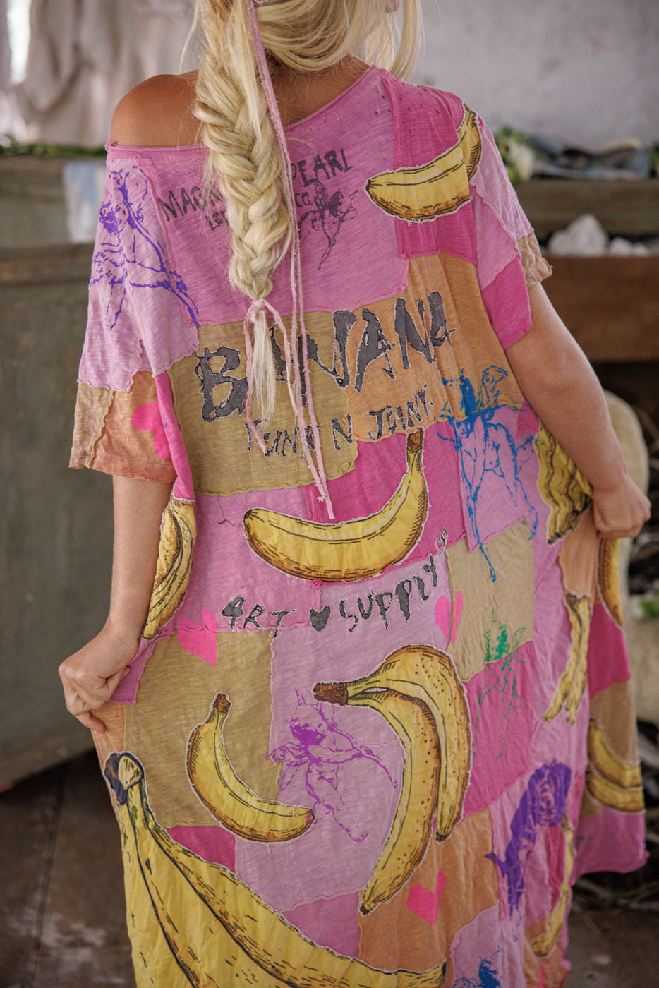 Funk N' Junk Graphics Tee Dress