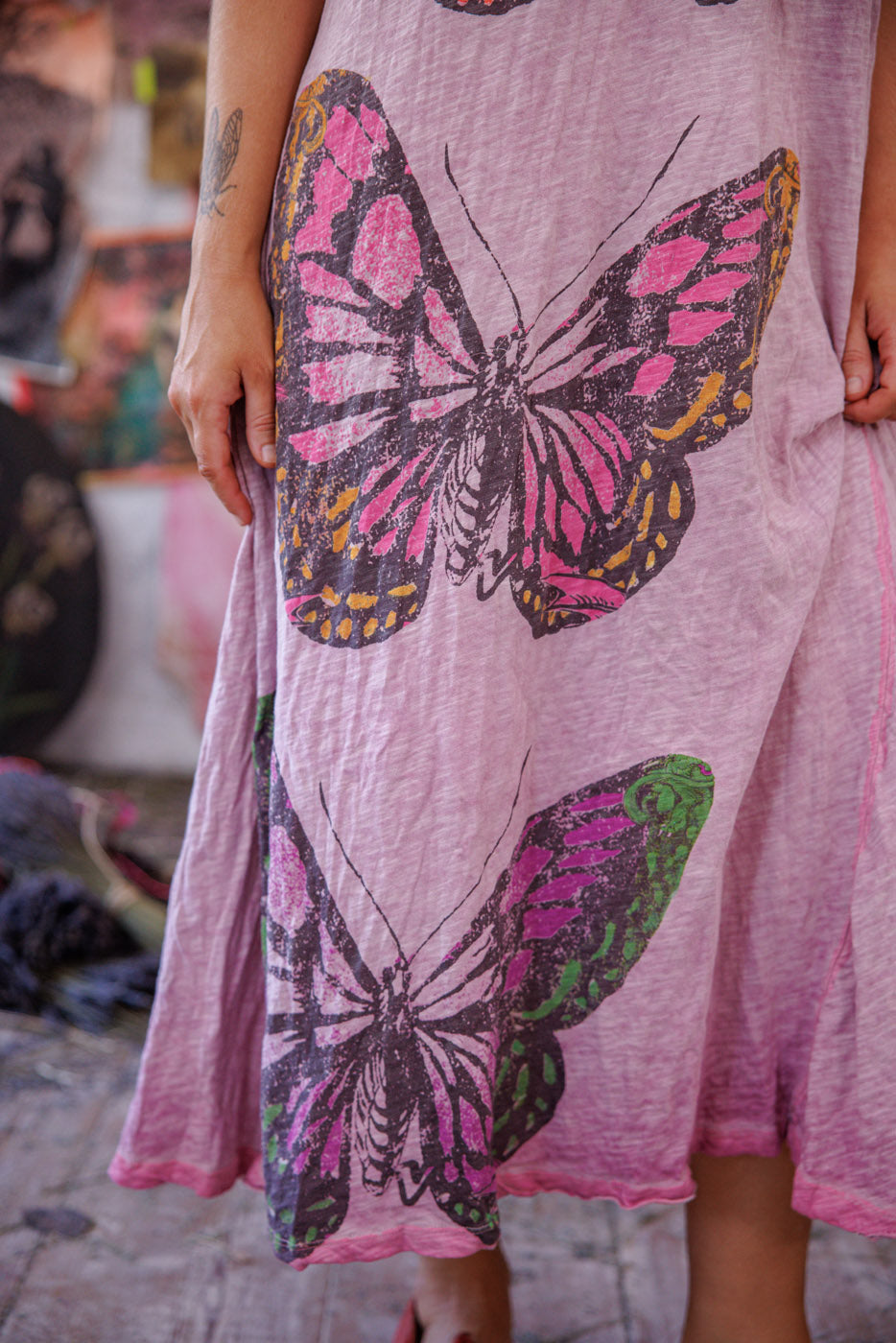 Butterfly Travelers T Dress Magnolia Pearl Clothing