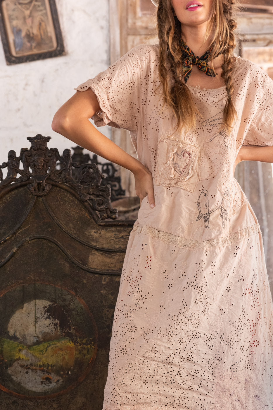 Vestido Eyelet Virgie 