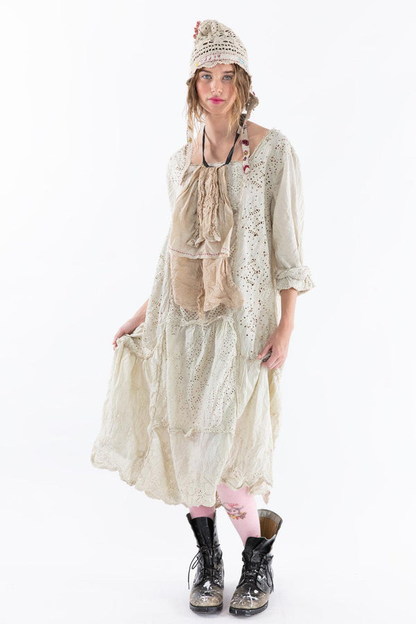 Eyelet Patchwork Helenia Dress - Magnolia Pearl Clothing