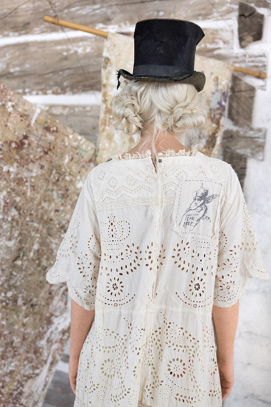 spell lala linen shift dress Eyelet Heeren – Magnolia Pearl Clothing fabric_Chiffon 50% Viscose Yours London Women's Plus Select Wood:Oak