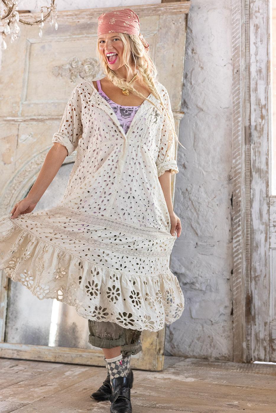 Eyelet Haru Dress Magnolia Pearl Clothing Eyelet Haru Dress Magnolia Pearl Clothing